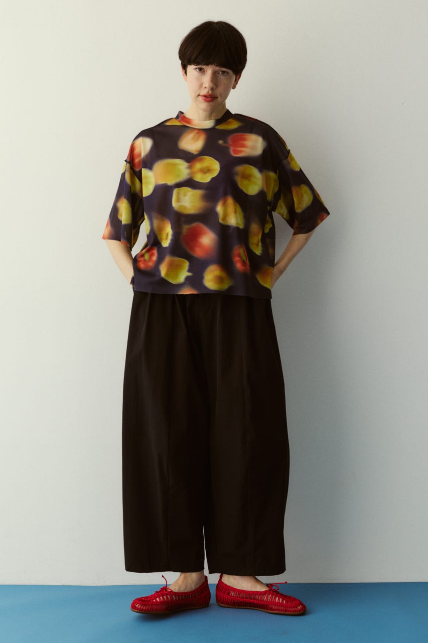 ［予約］Paprika pattern tops 柄NVY FREE