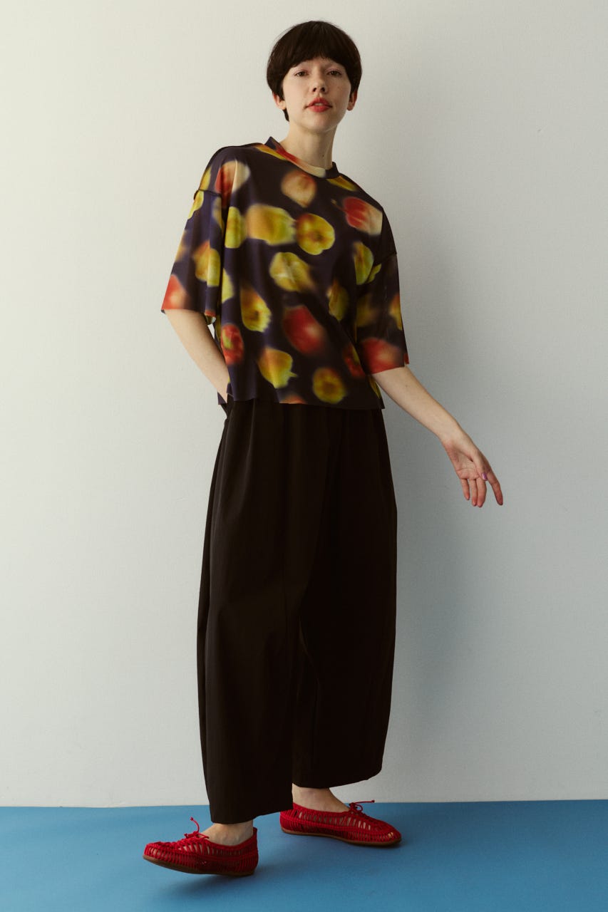 ［予約］Paprika pattern tops 柄NVY FREE