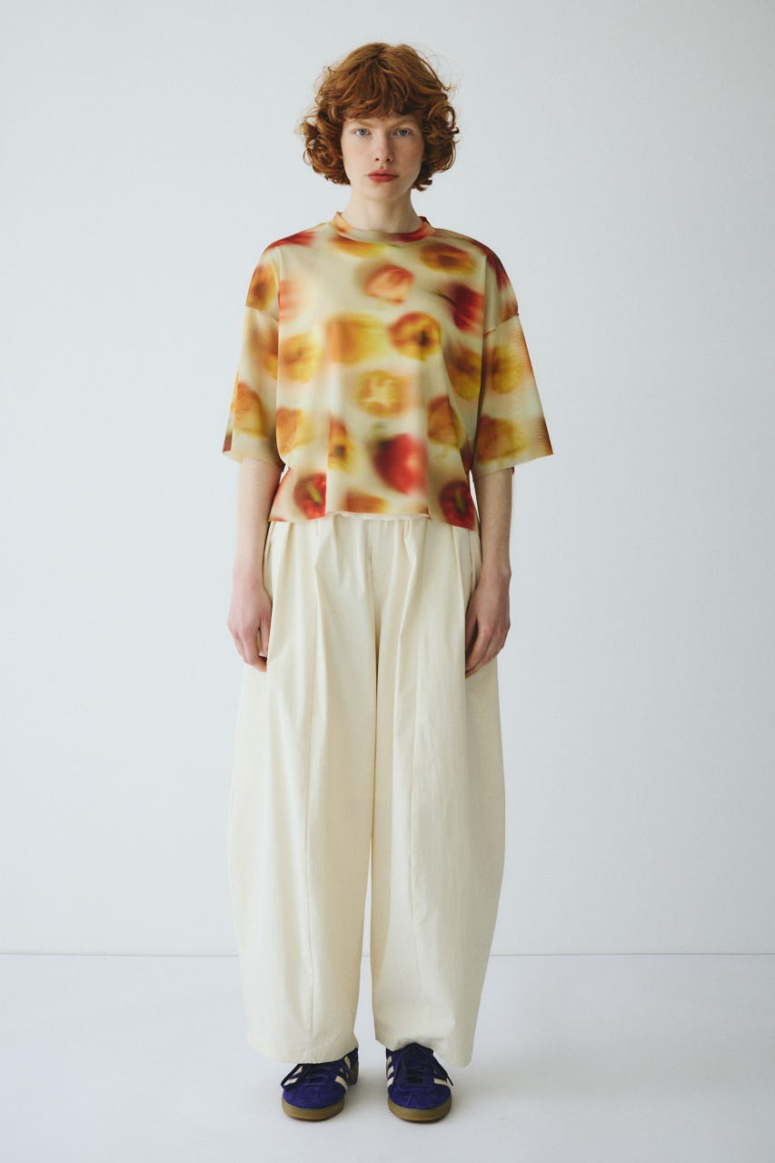 ［予約］Paprika pattern tops 柄YEL FREE