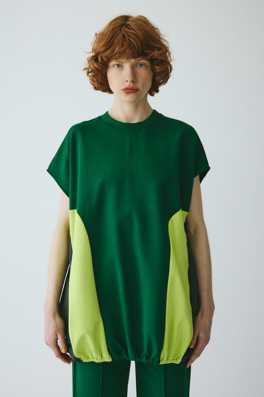 ［予約］Docking egg tops 柄GRN FREE