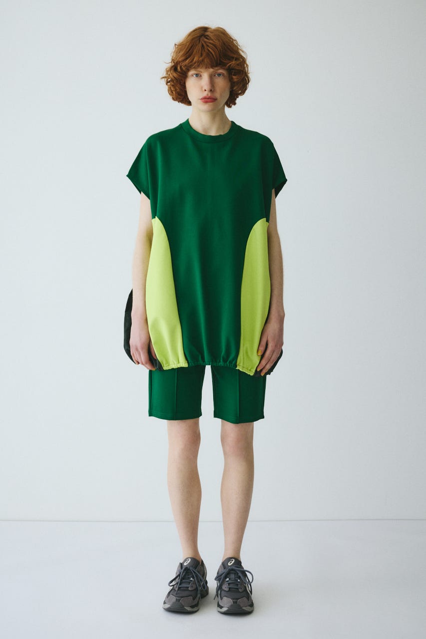 ［予約］Docking egg tops 柄GRN FREE