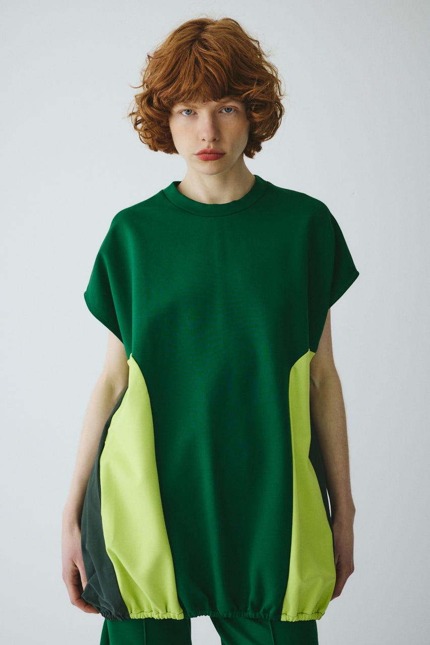 ［予約］Docking egg tops 柄GRN FREE