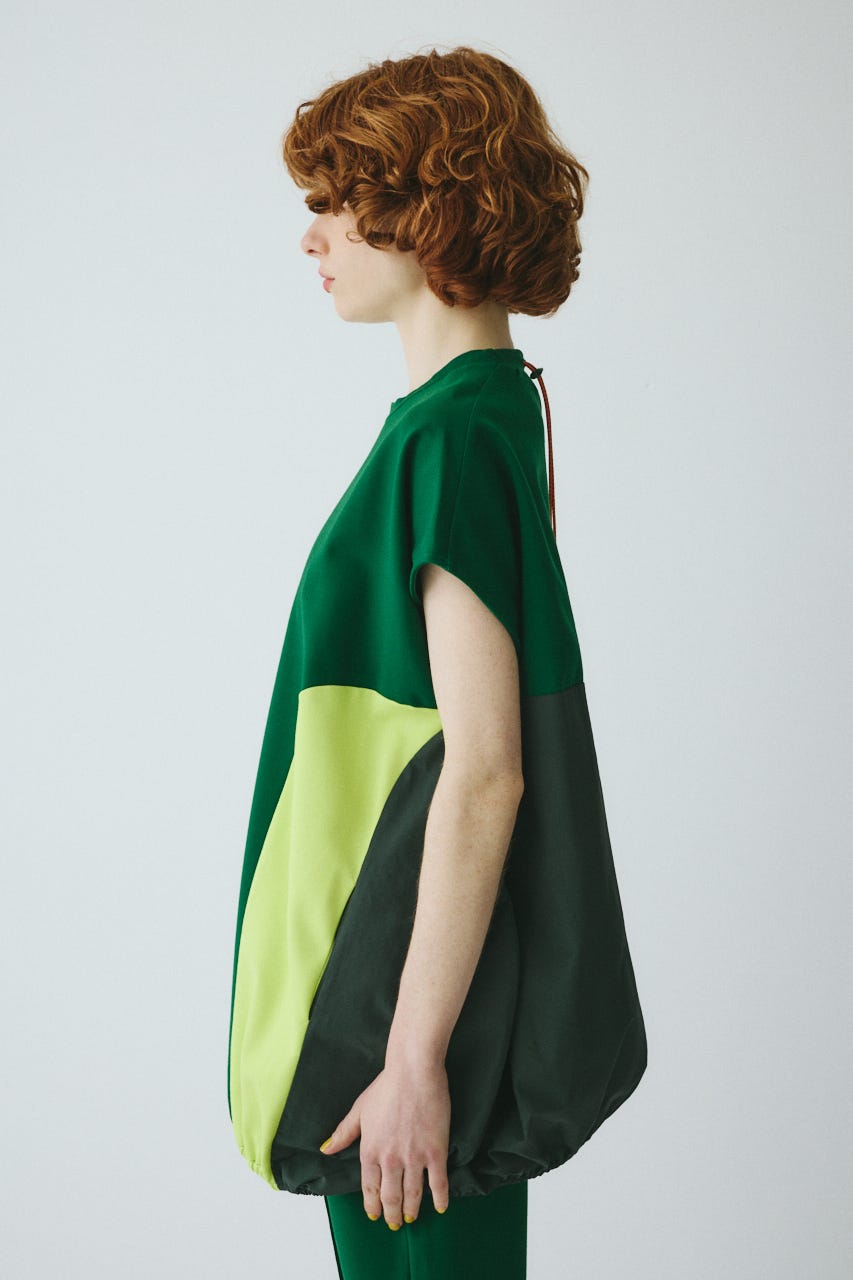 ［予約］Docking egg tops 柄GRN FREE