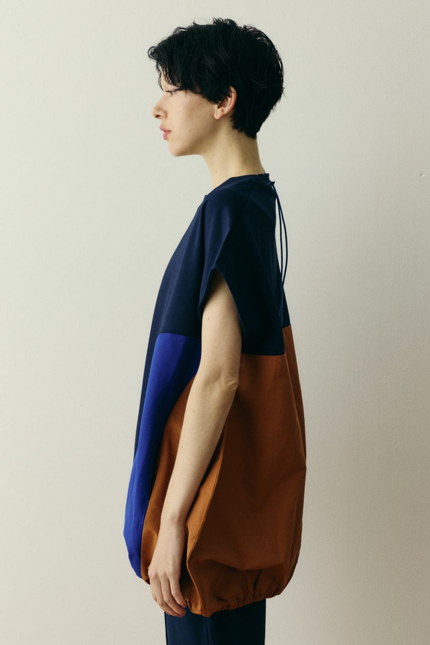 ［予約］Docking egg tops 柄NVY FREE