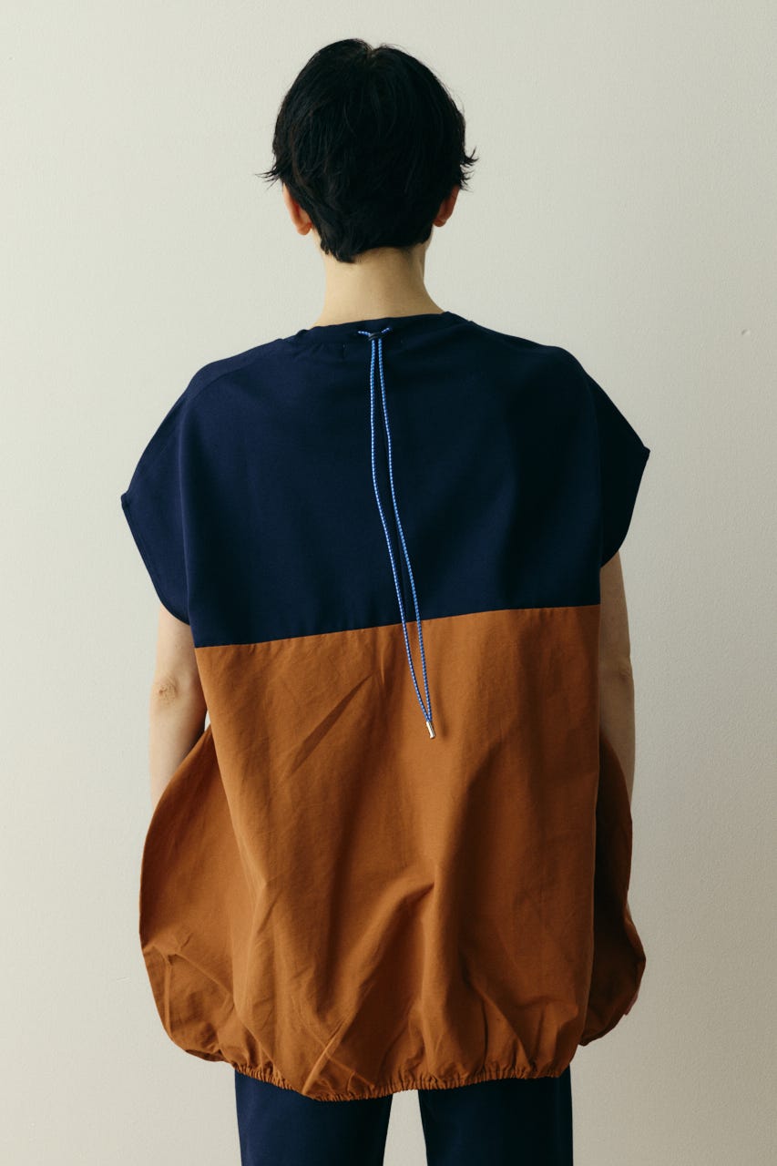 ［予約］Docking egg tops 柄NVY FREE