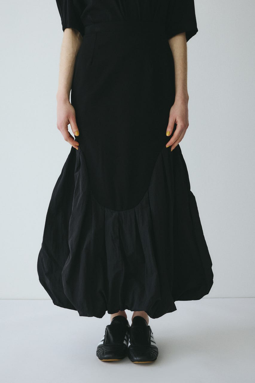 Round switching skirt BLK FREE