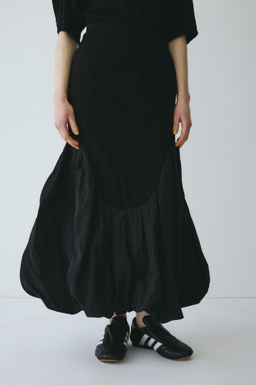 Round switching skirt BLK FREE