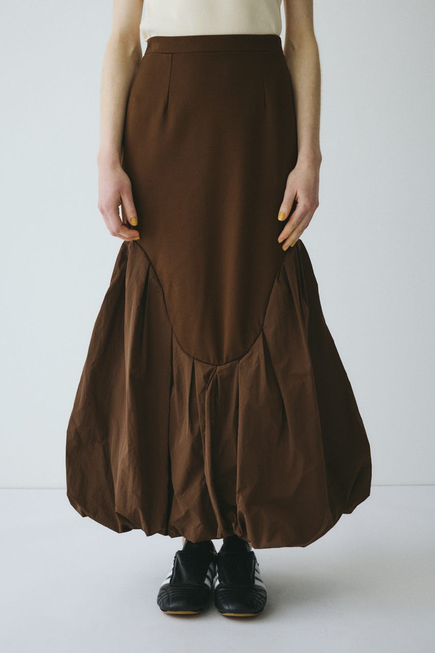 Round switching skirt BRN FREE