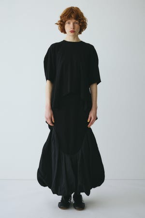 Round switching skirt