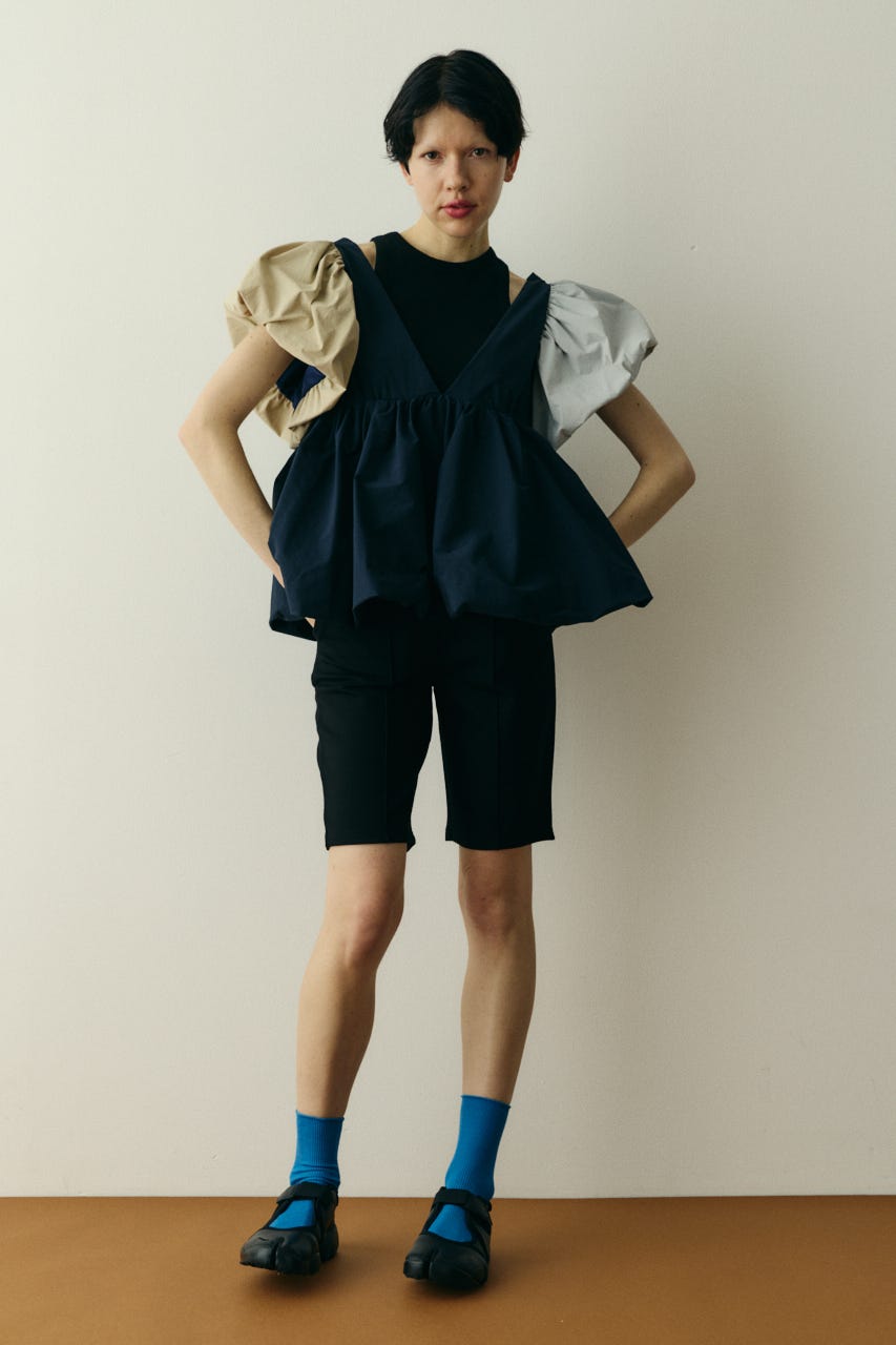 ［予約］Ponte half pants BLK FREE