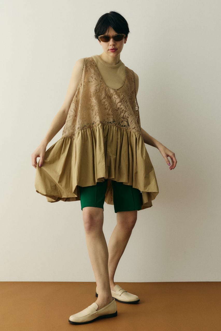 ［予約］Ponte half pants GRN FREE