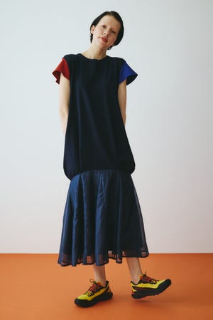 ［予約］Cap sleeve dress