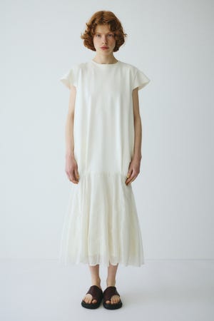 ［予約］Cap sleeve dress