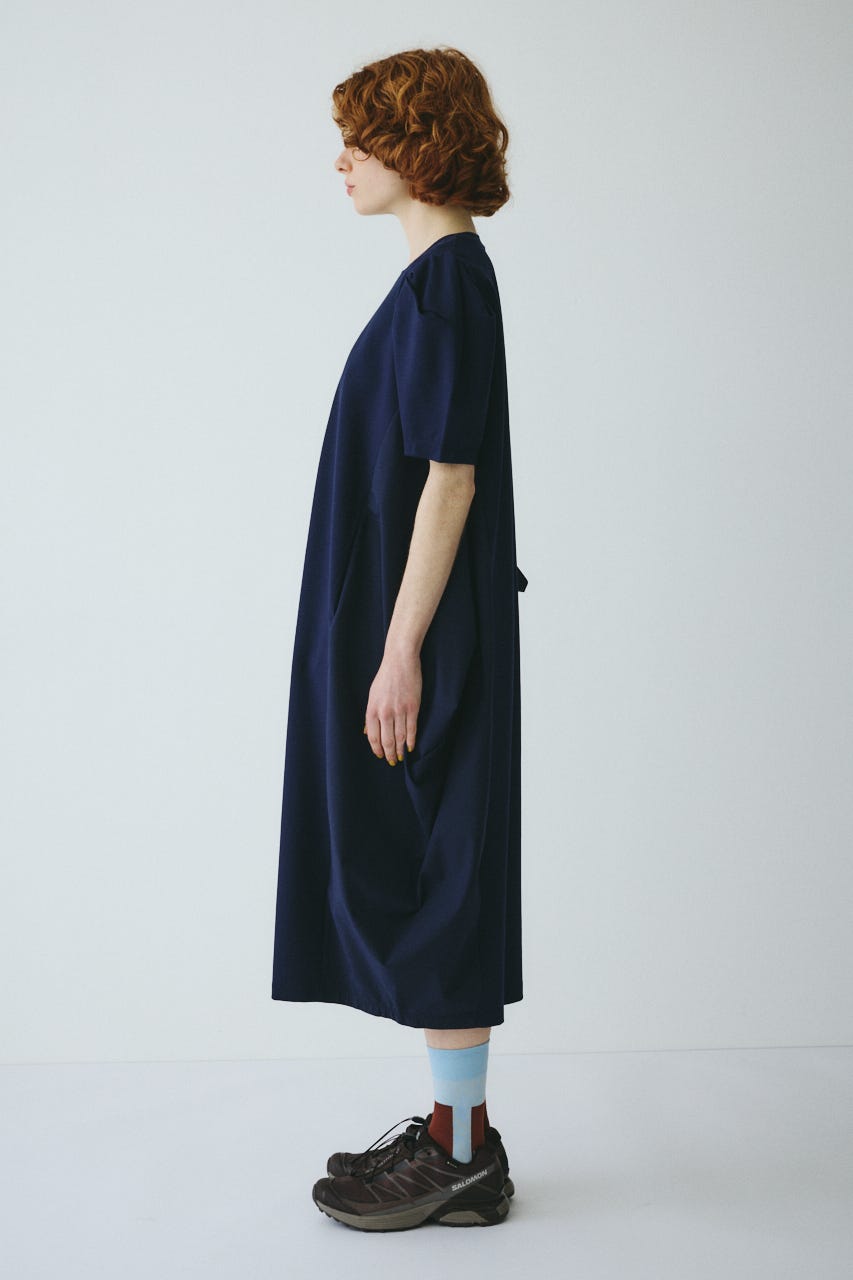 ［予約］Docking squeeze dress NVY 38