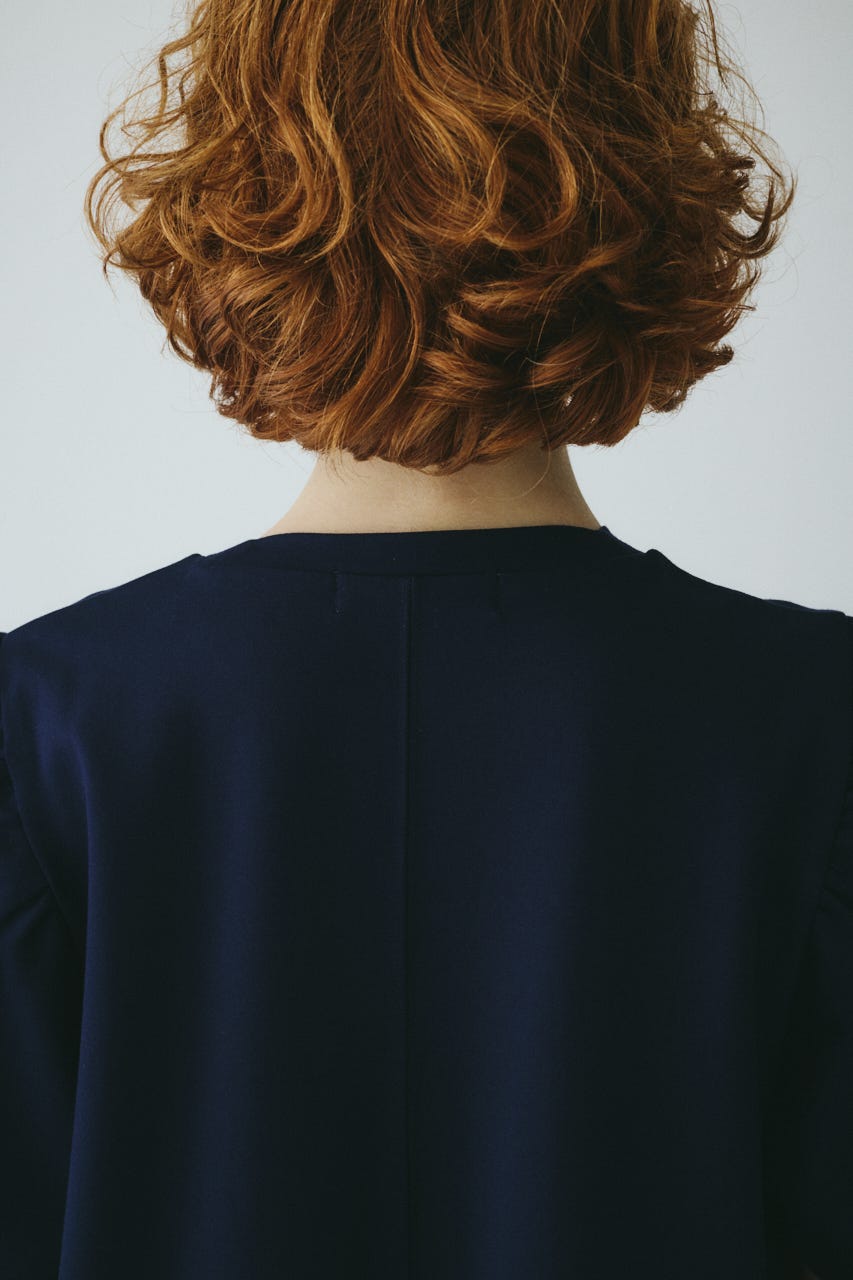 ［予約］Docking squeeze dress NVY 38