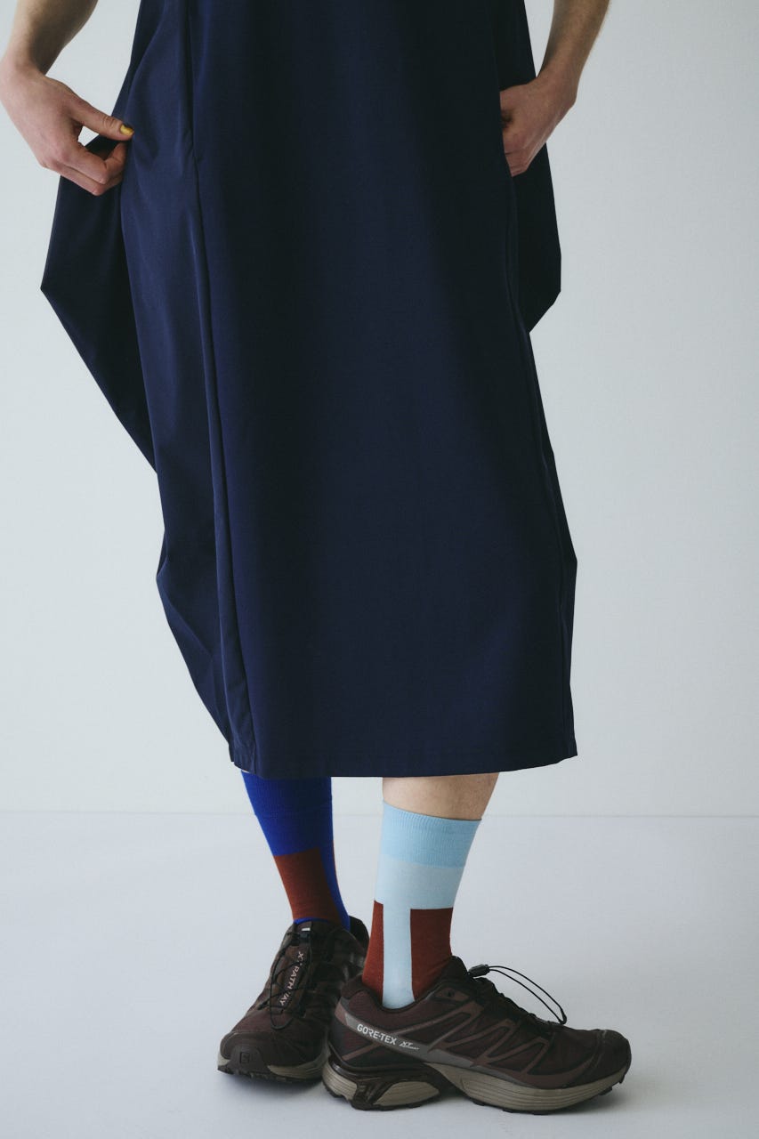 ［予約］Docking squeeze dress NVY 38