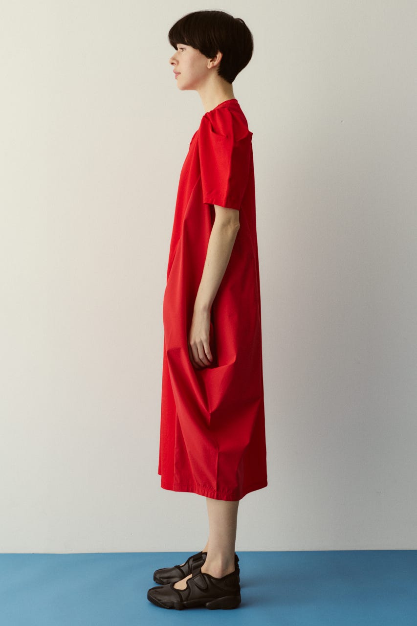 ［予約］Docking squeeze dress RED 38