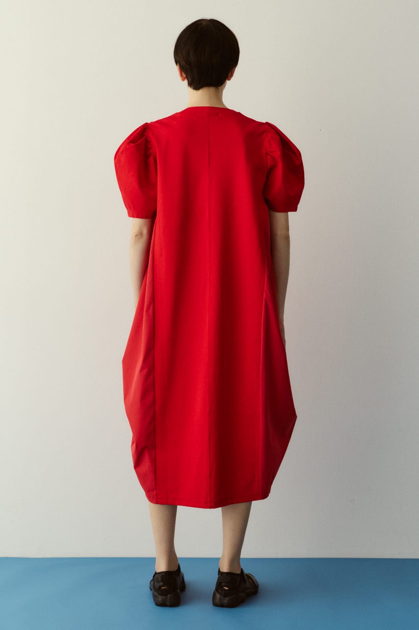 ［予約］Docking squeeze dress RED 38