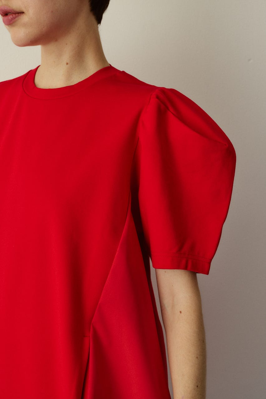 ［予約］Docking squeeze dress RED 38