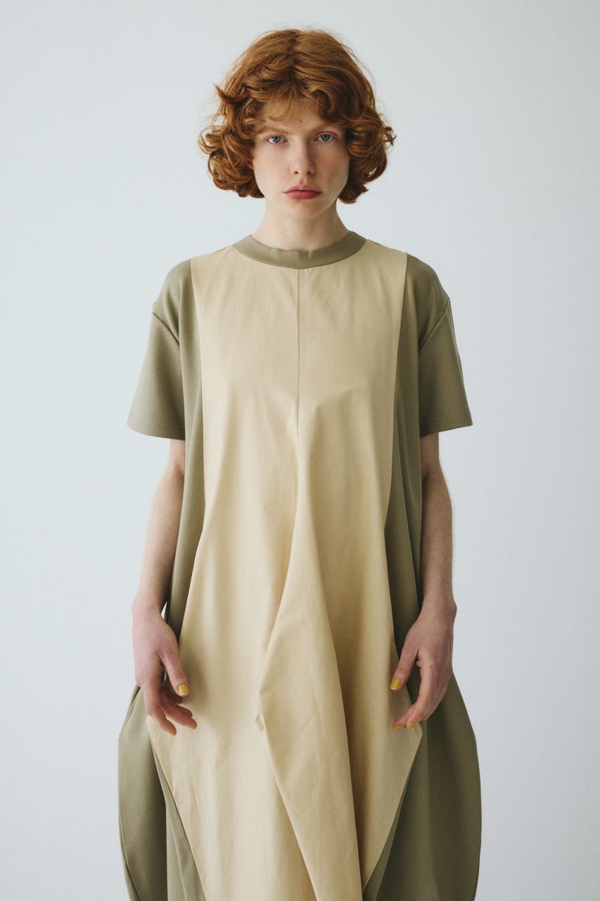 Round form dress L/KHA FREE