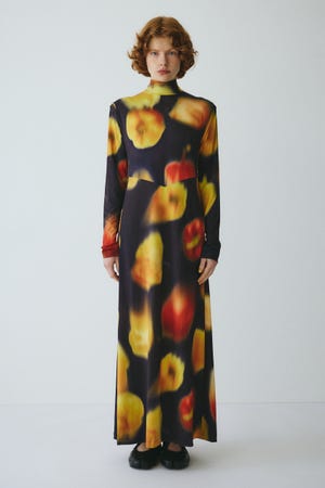 ［予約］Paprika pattern dress