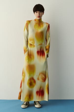 ［予約］Paprika pattern dress