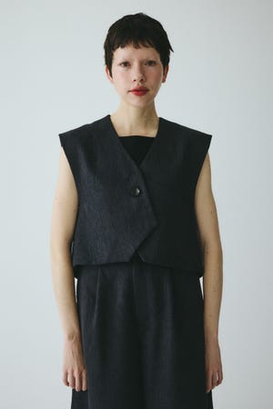 ［予約］Tweed butcher vest