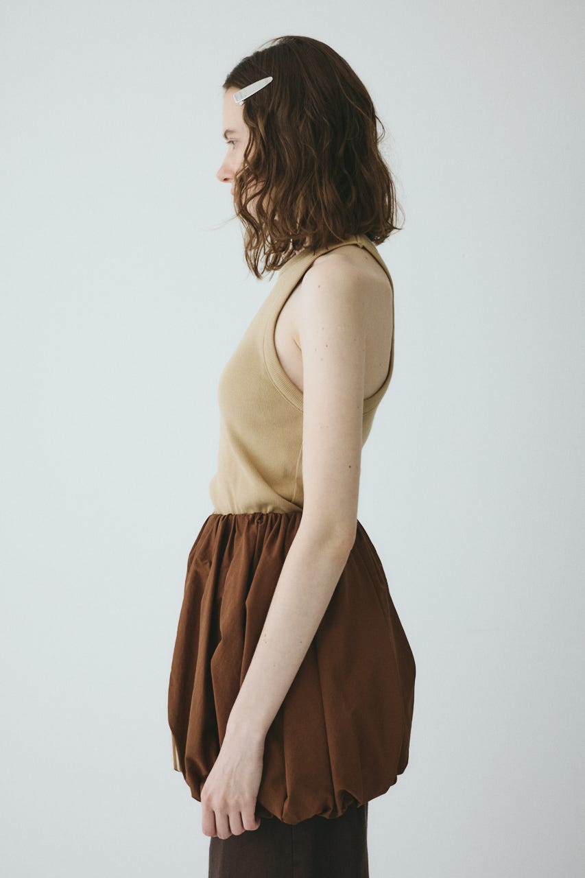 【ポイントアップ+4％対象商品】［予約］Many way balloon  bustier 柄BRN FREE