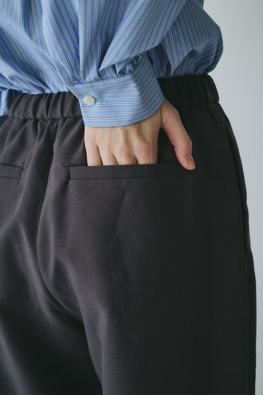 ［予約］Double hem pants GRY 36