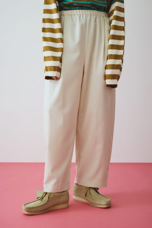 ［予約］Cocoon tuck pants