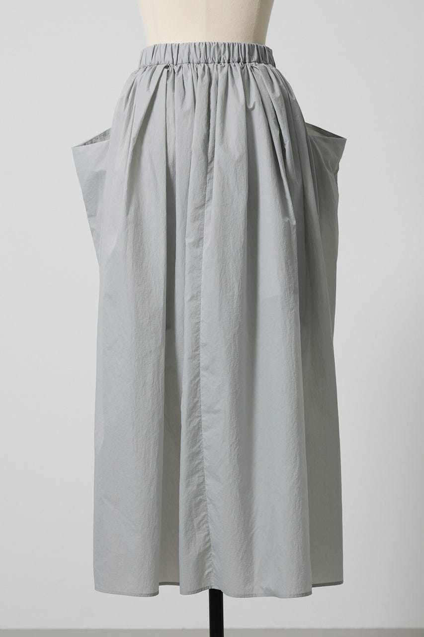 Volume nylon skirt L/GRY FREE