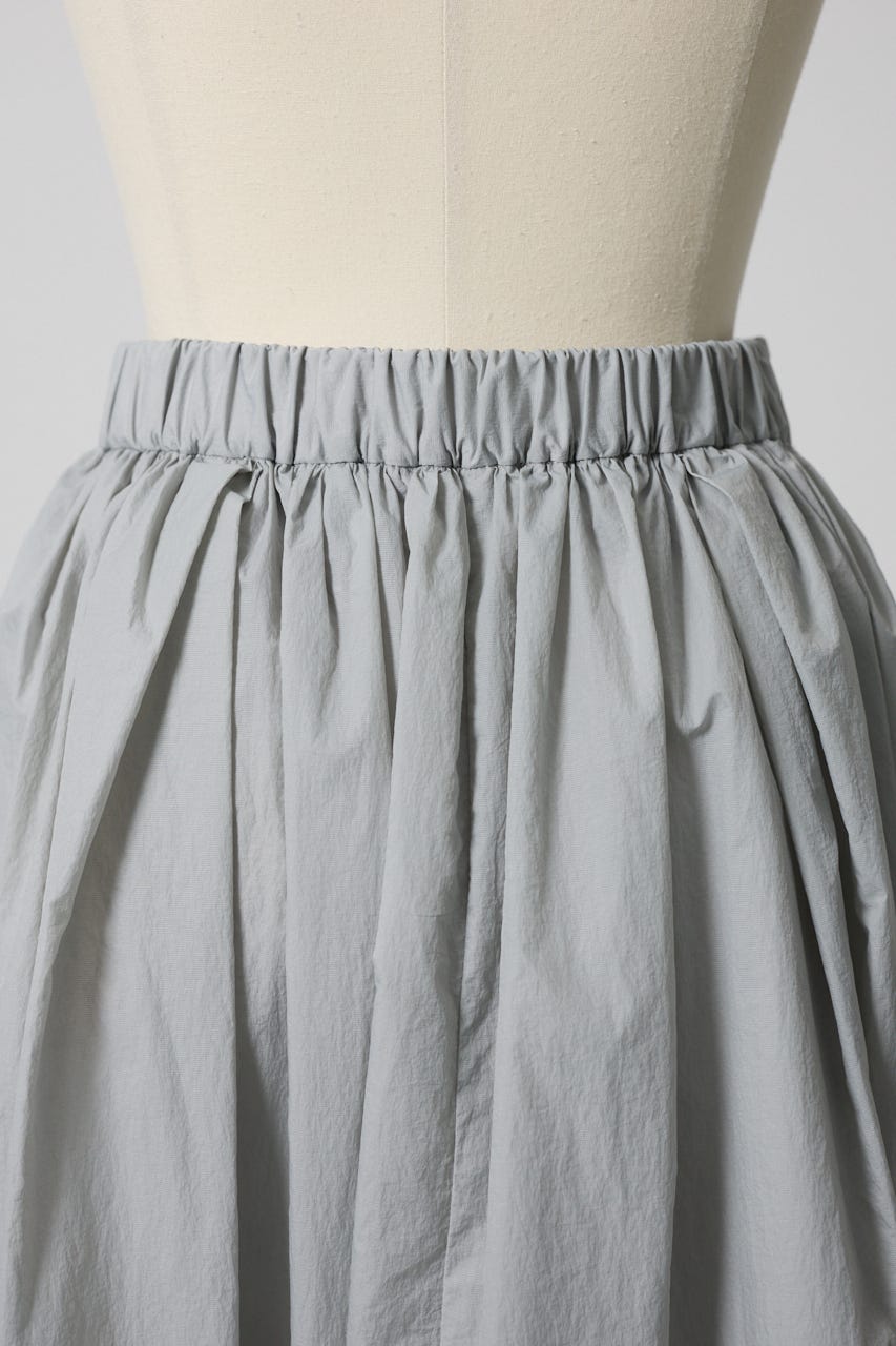 Volume nylon skirt L/GRY FREE