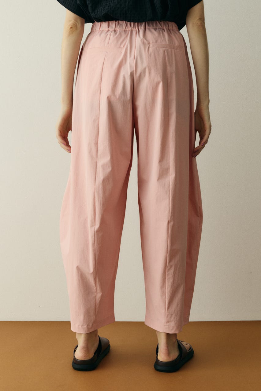 Many tuck cocoon pants L/PNK 38
