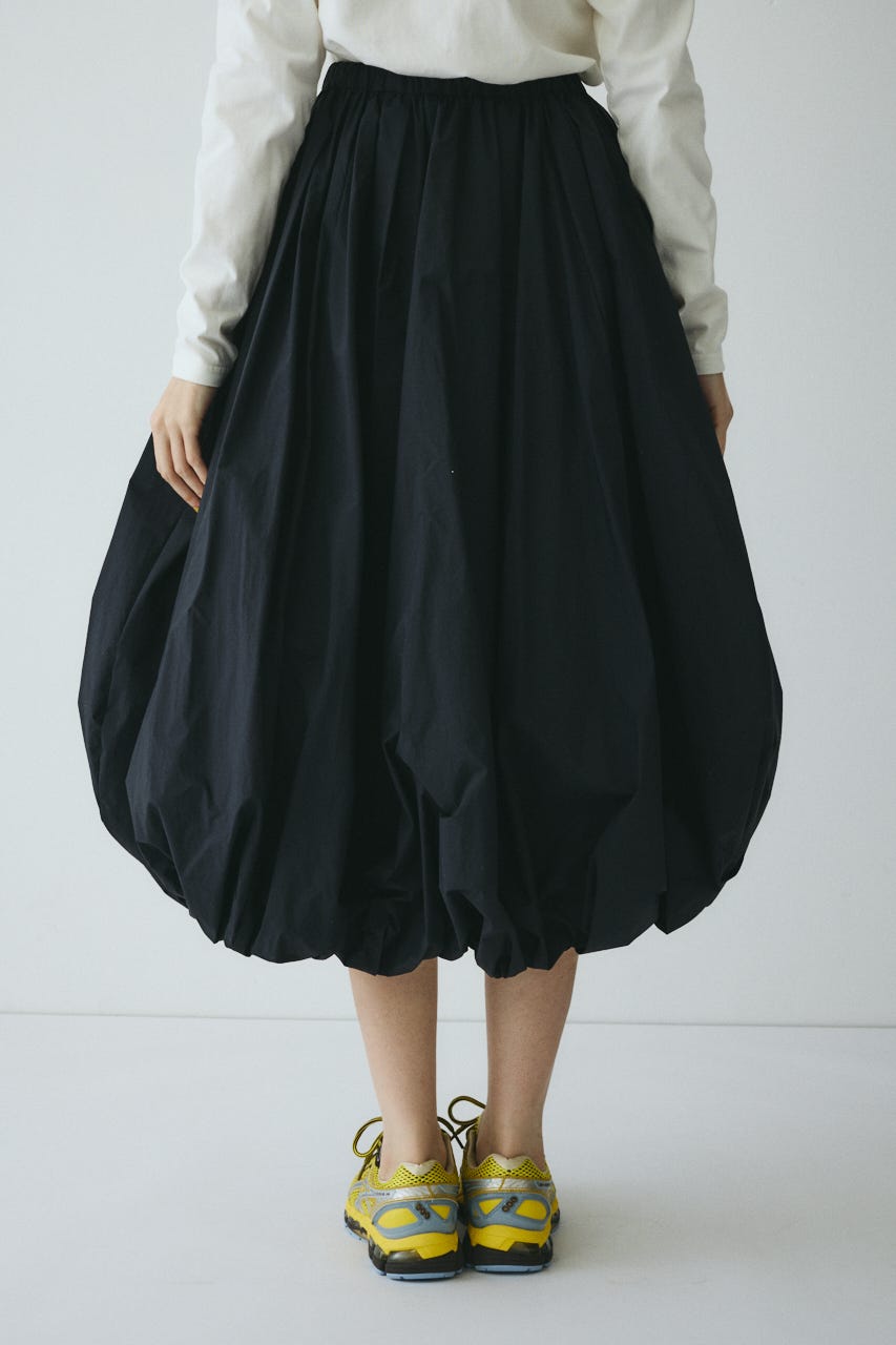 ［予約］Balloon skirt BLK FREE