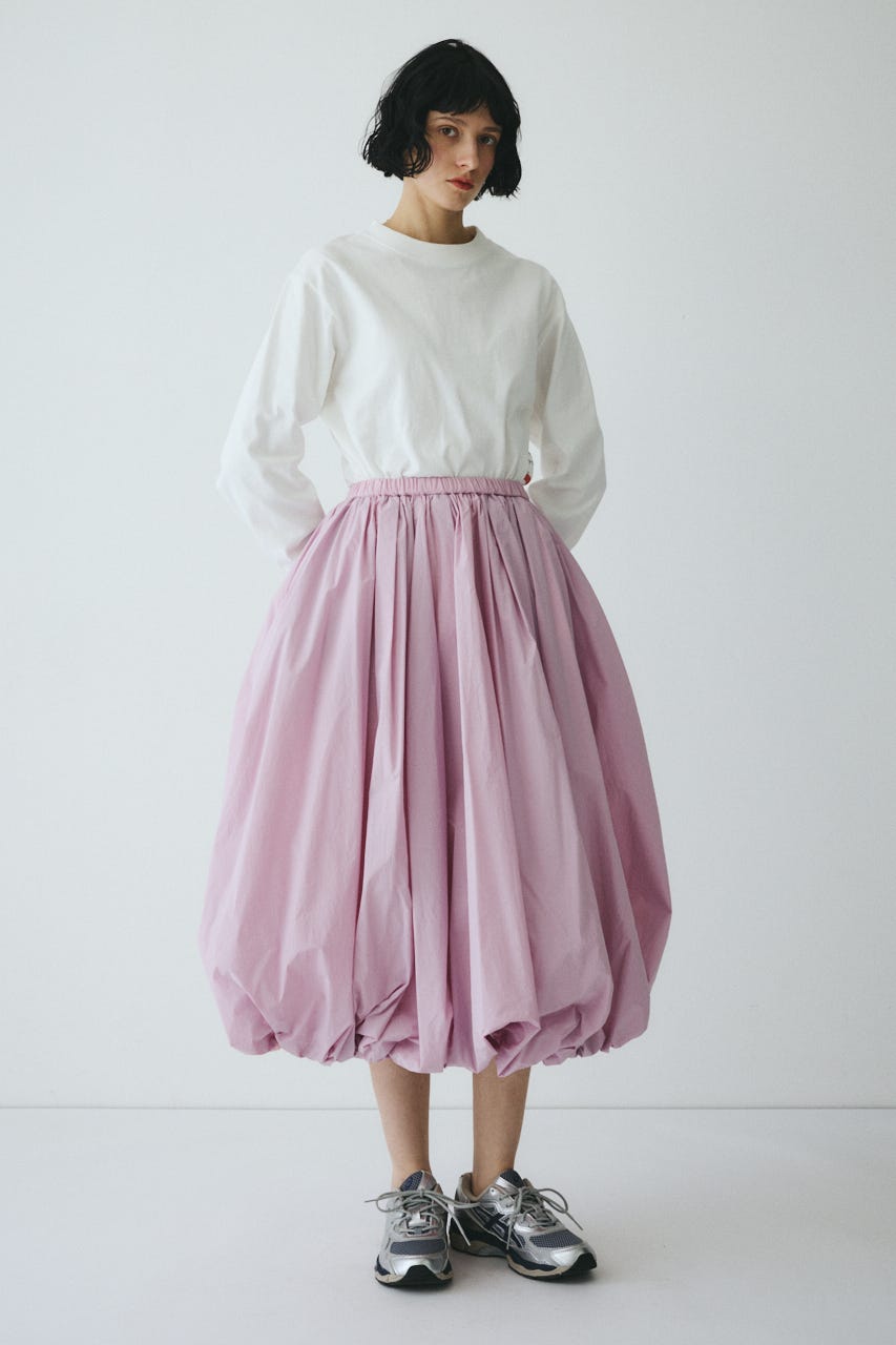 ［予約］Balloon skirt L/PNK FREE
