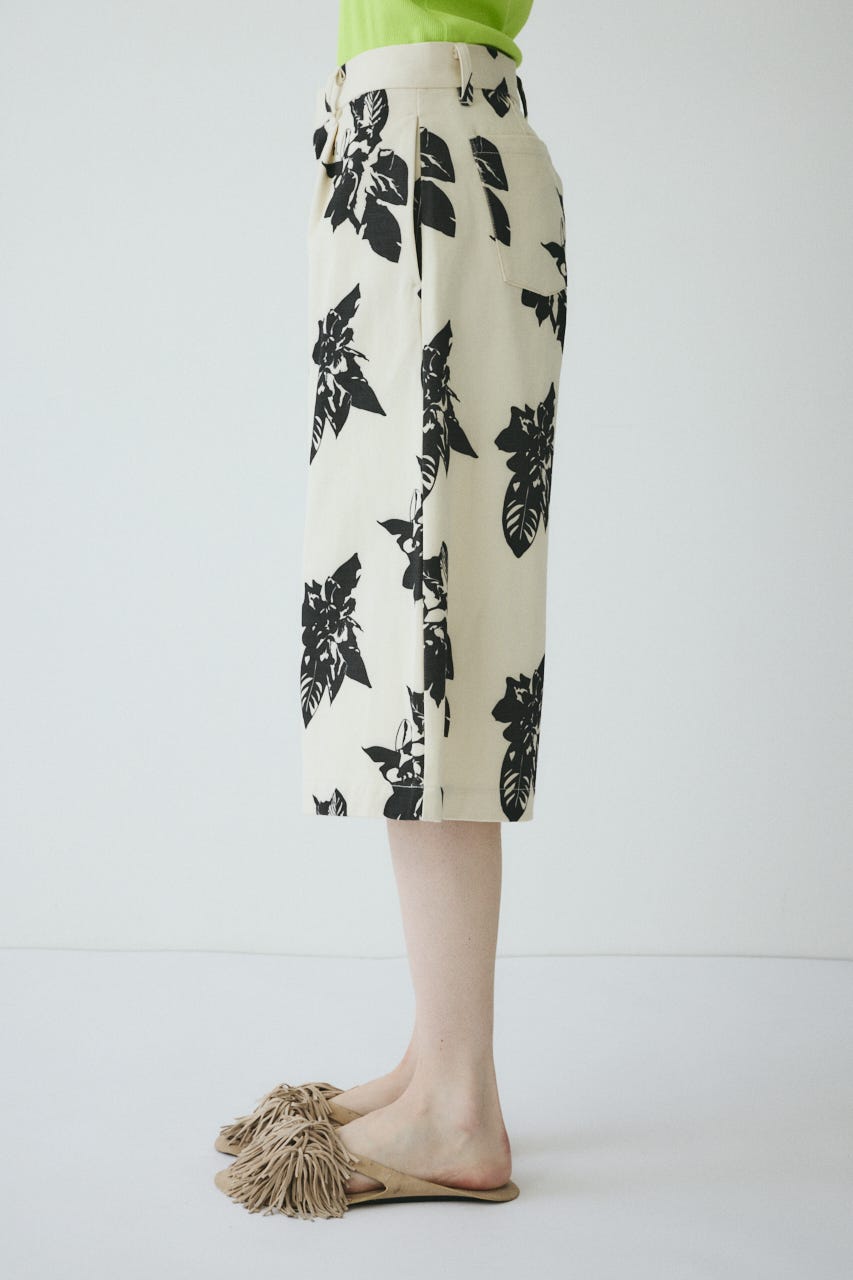 【ポイントアップ+4％対象商品】［予約］Loose wide half pants BLK 36