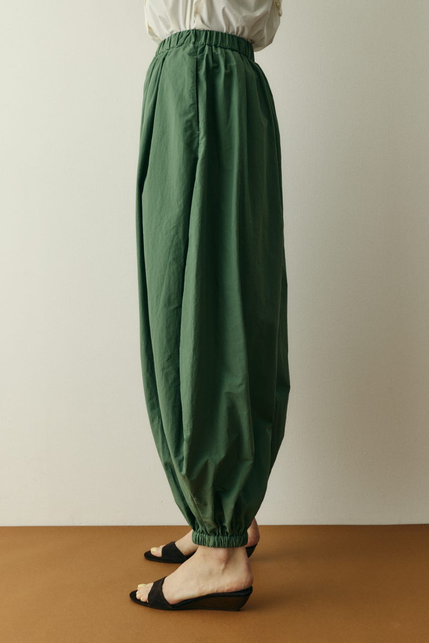 【ポイントアップ+4％対象商品】［予約］Nylon balloon pants KHA 38