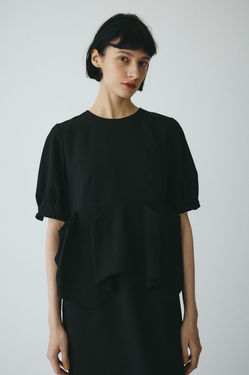 CLO Peplum dress BLK 38