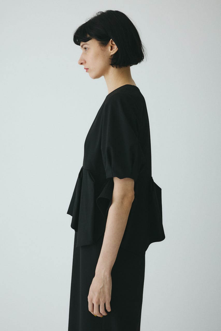 CLO Peplum dress BLK 38