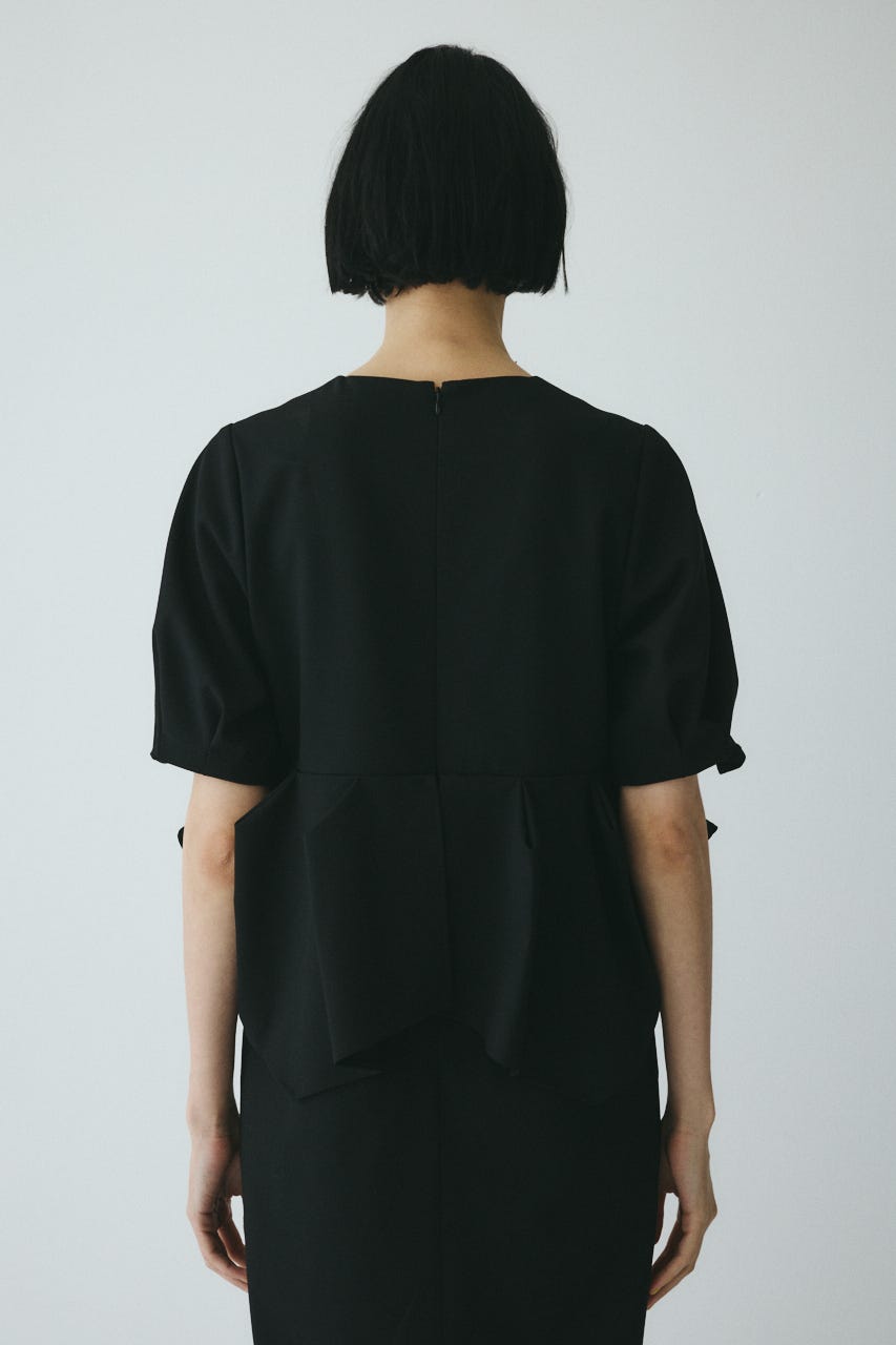 CLO Peplum dress BLK 38