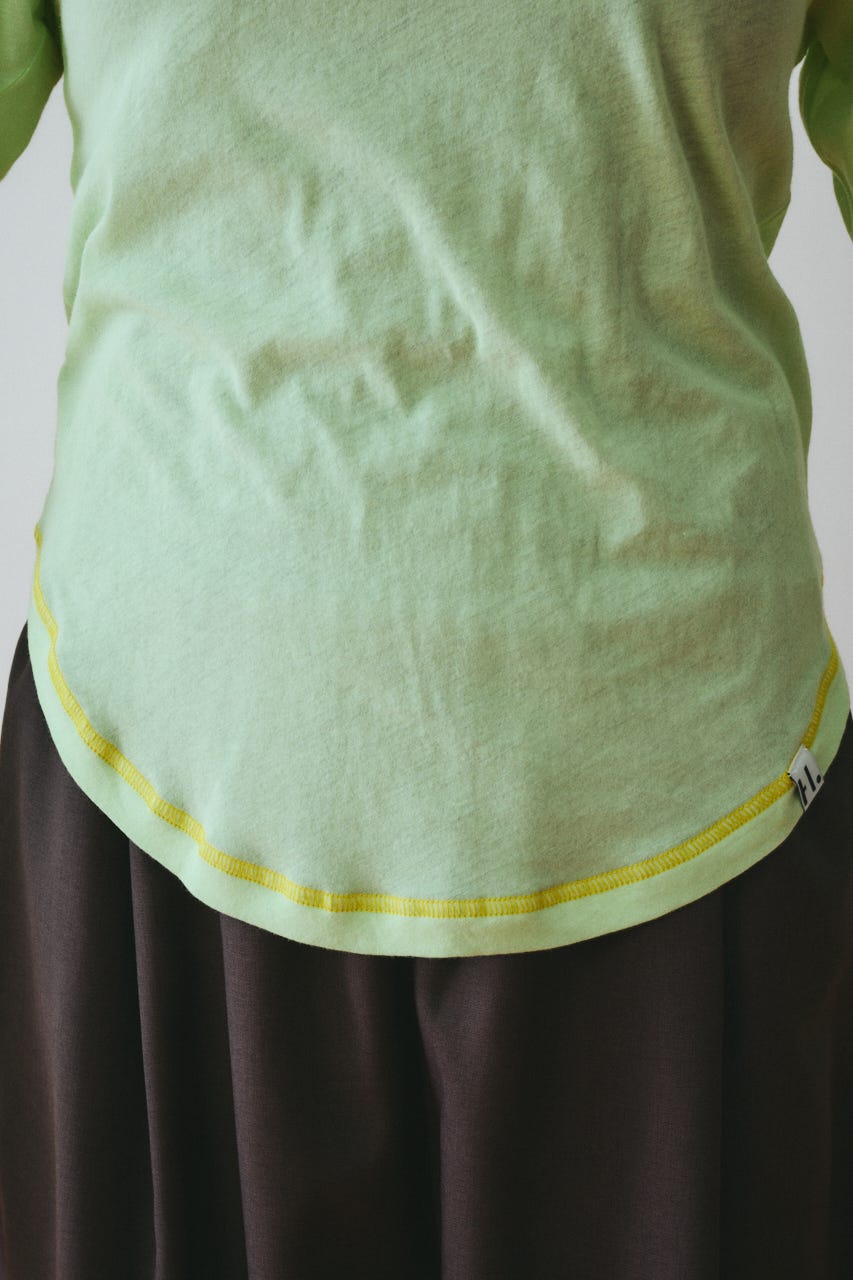 Sheer mellow tops L/GRN FREE