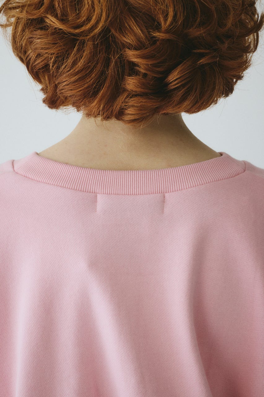 ［予約］V neck box cut vest L/PNK FREE