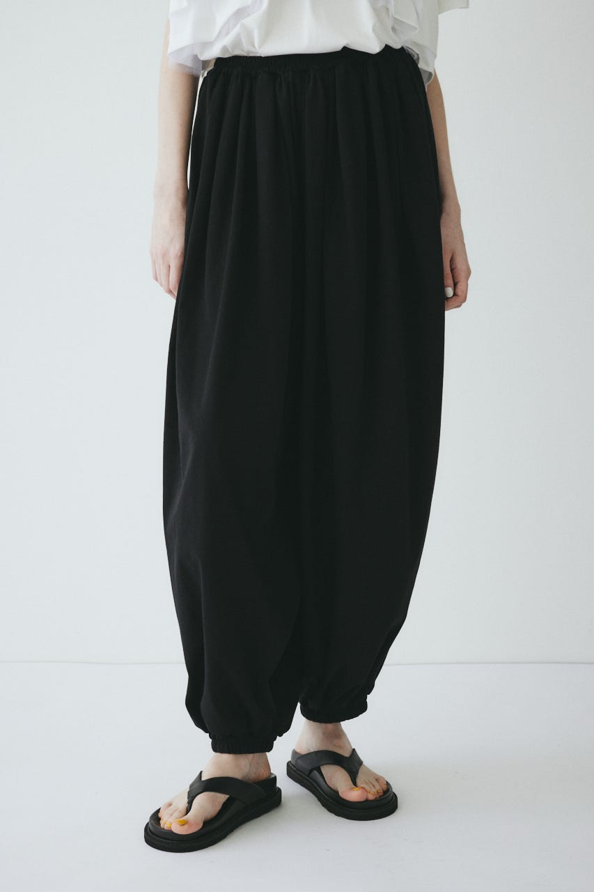 ［予約］Balloon cut pants BLK FREE