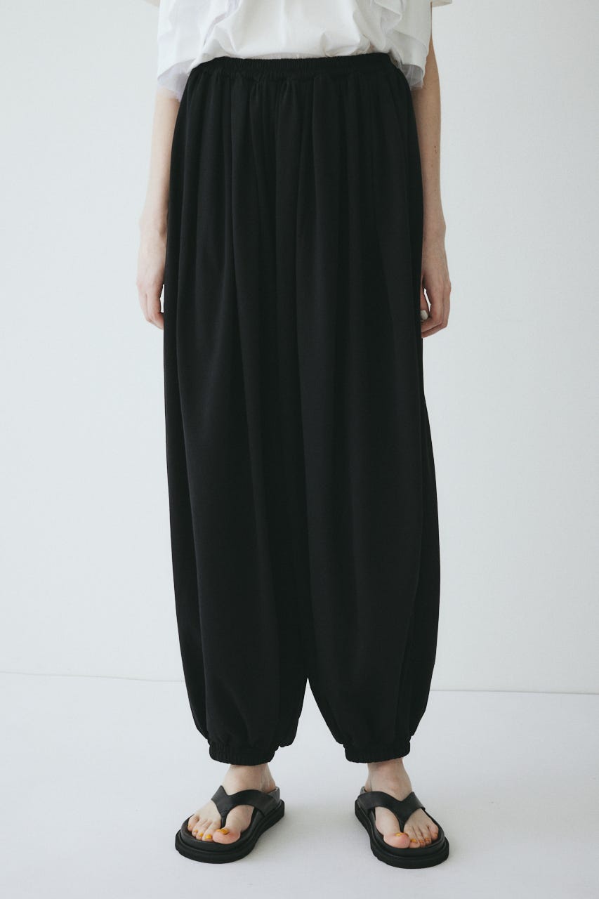 ［予約］Balloon cut pants BLK FREE