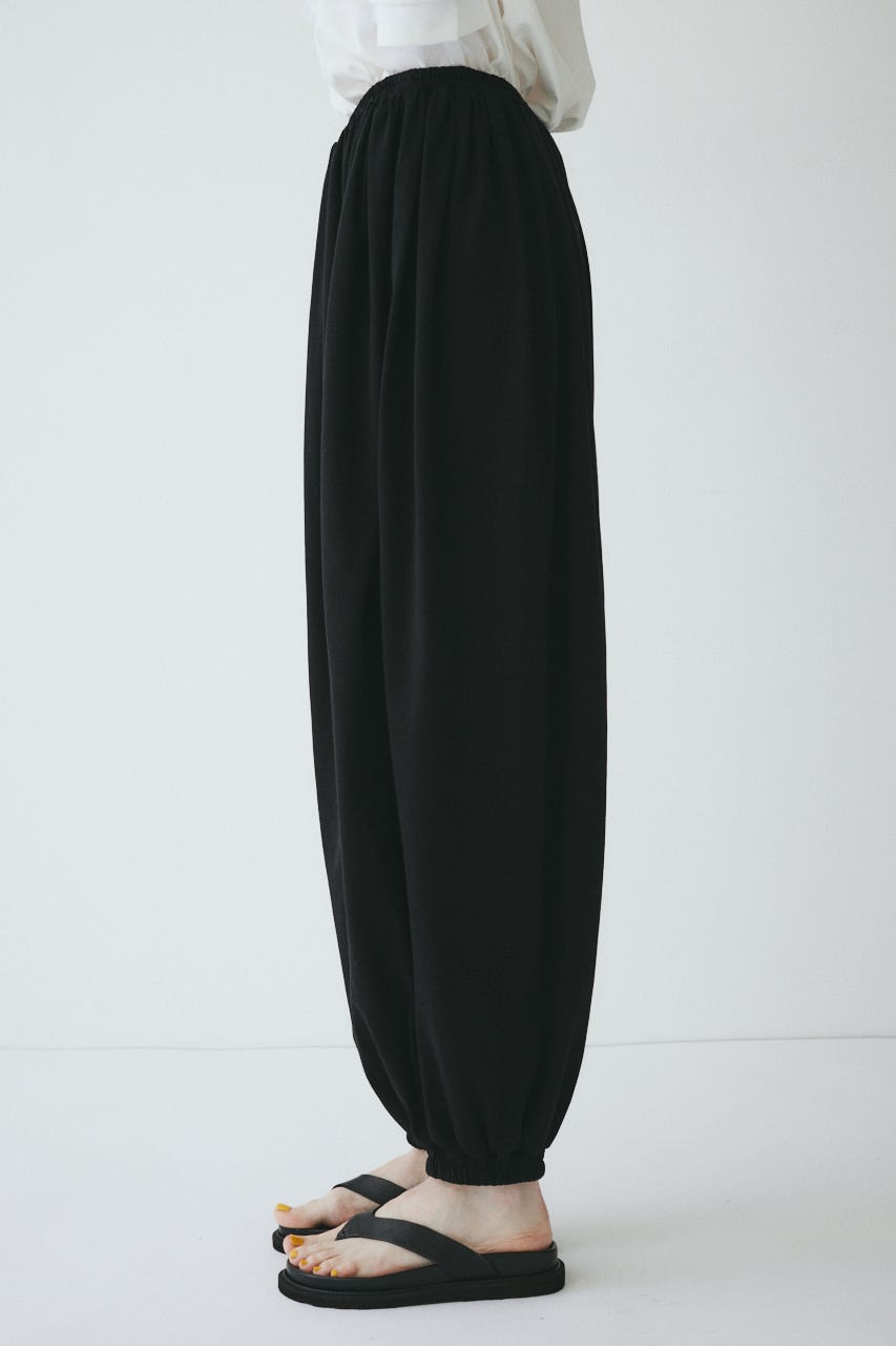 ［予約］Balloon cut pants BLK FREE