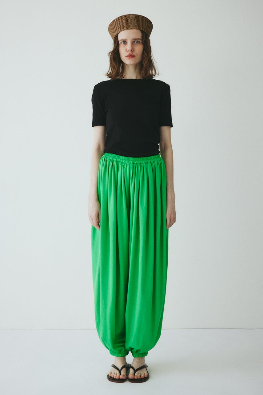 ［予約］Balloon cut pants GRN FREE