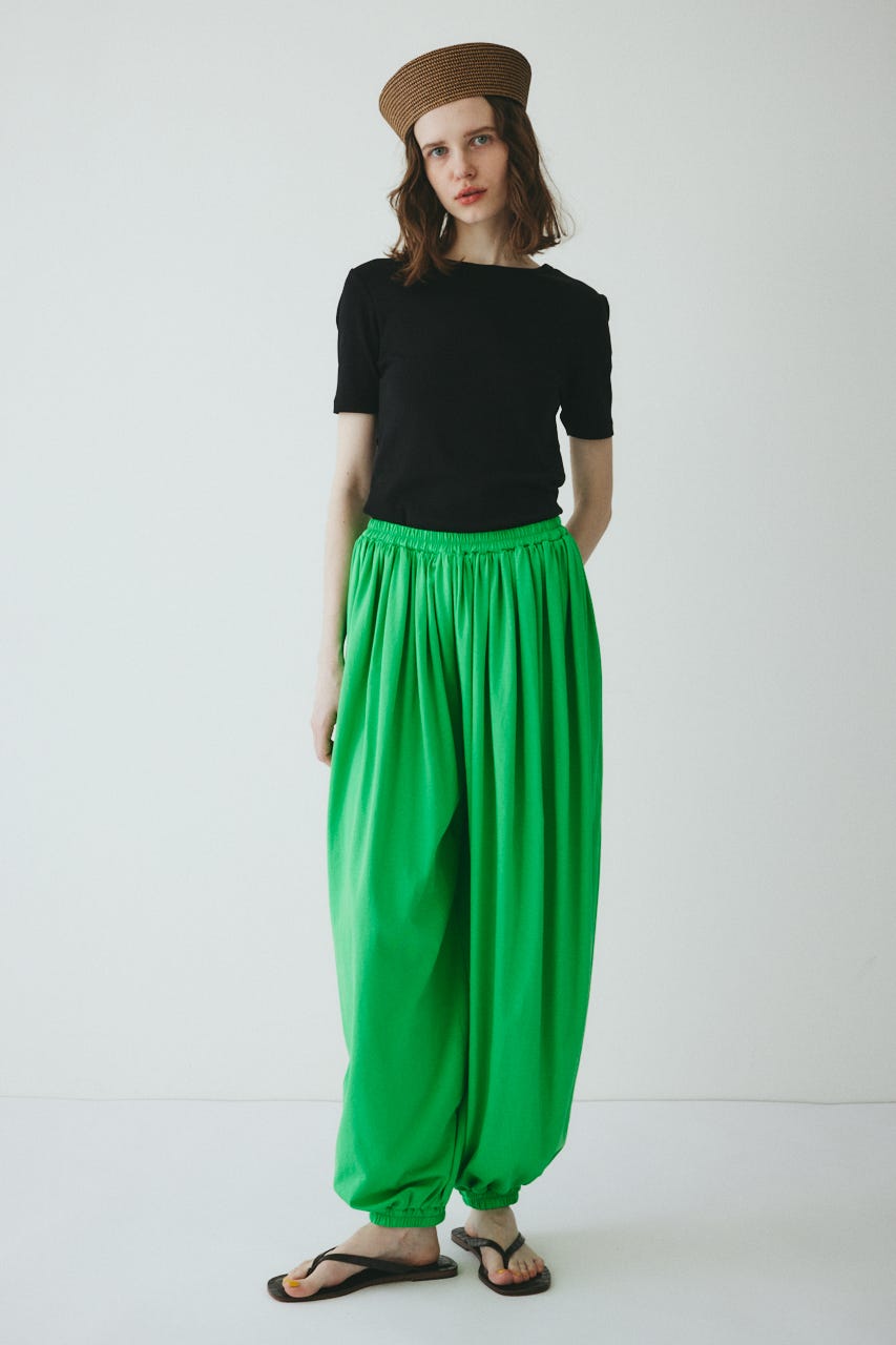 ［予約］Balloon cut pants GRN FREE