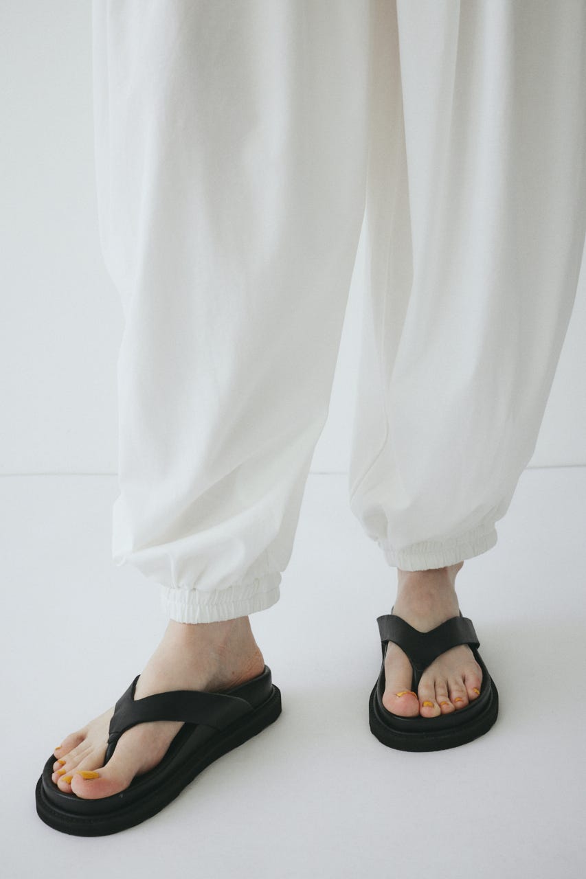 ［予約］Balloon cut pants WHT FREE