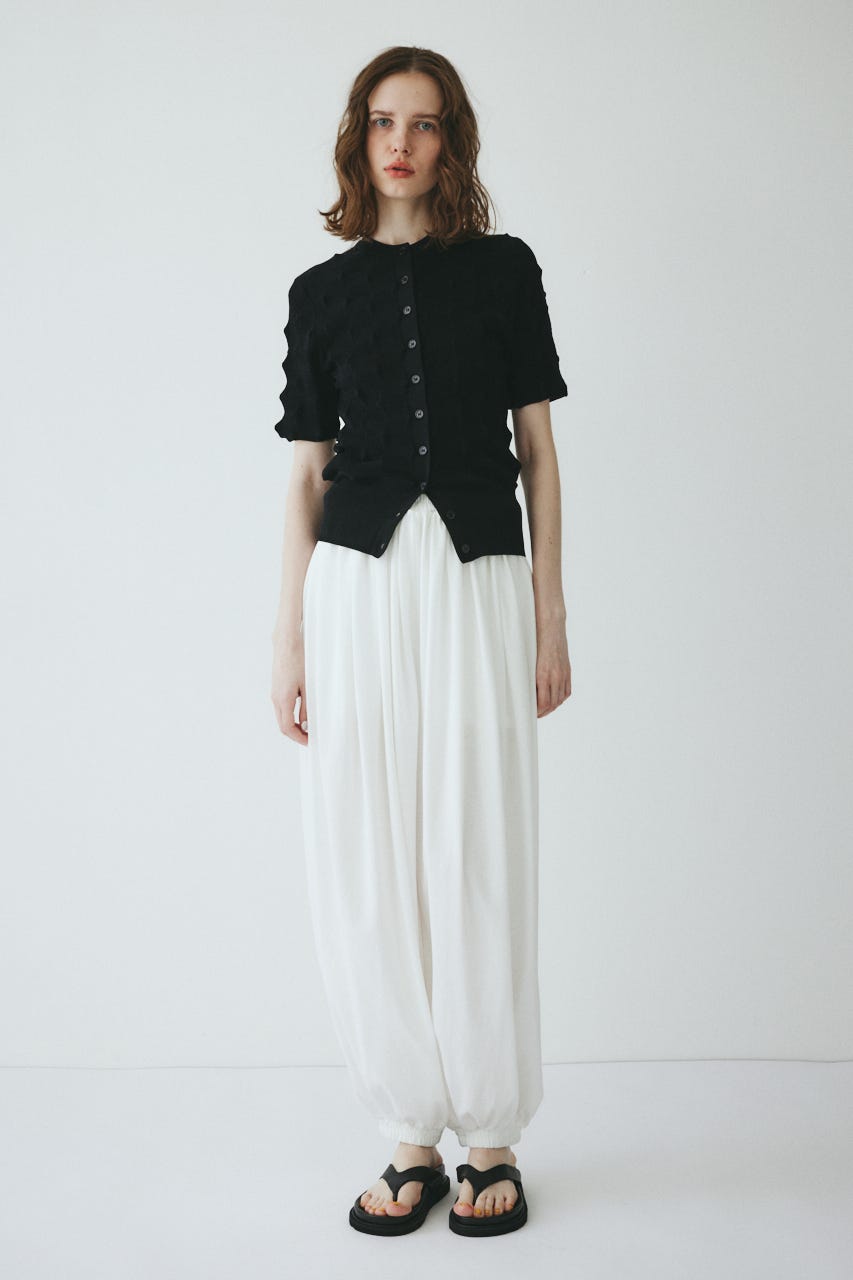 ［予約］Balloon cut pants WHT FREE