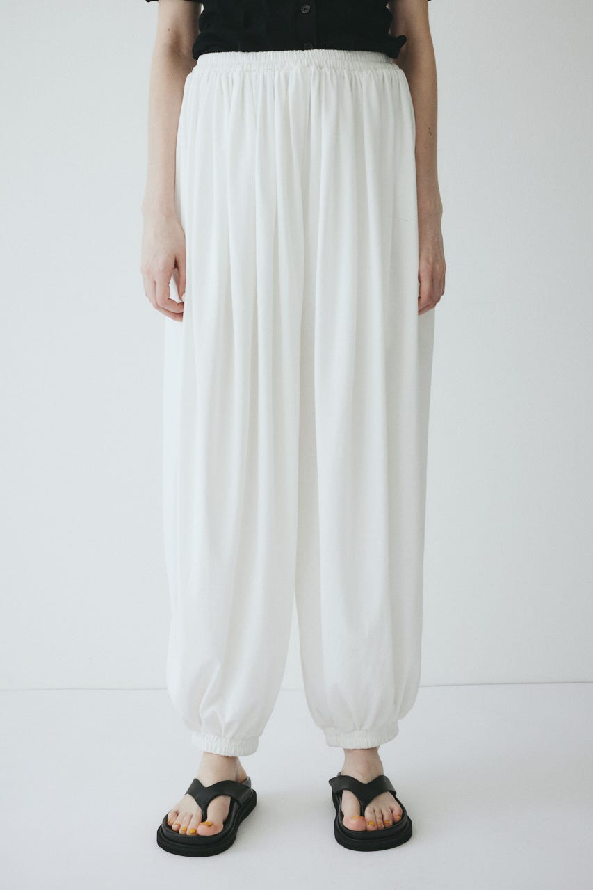 ［予約］Balloon cut pants WHT FREE